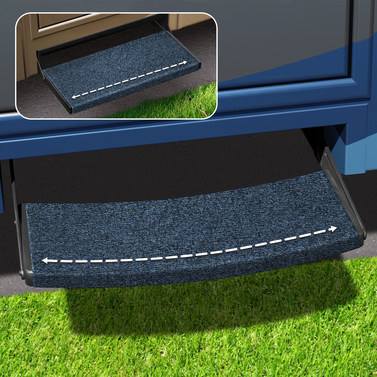 Outrigger Universal RV Step Rug 22 In. Wide - Prest-O-Fit Manufacturing ...