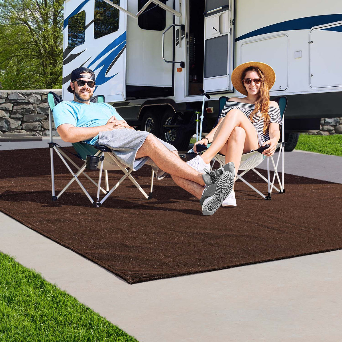 Surface Mate Patio Rug 8 Ft. x 12 Ft.